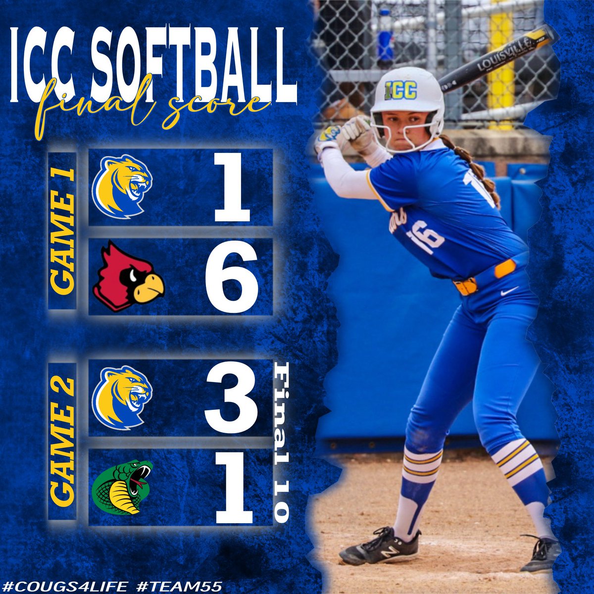 COUGS LOSE THE FIRST, BUT ARE FIGHTING THEIR WAY THROUGH THE LOSERS BRACKET😤

#cougs4life
#team55