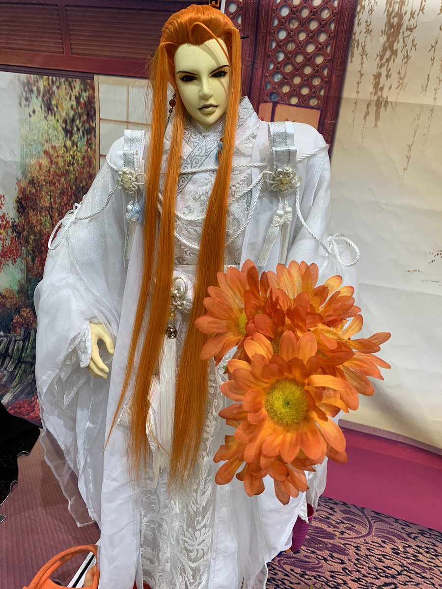 XiangLi_L's tweet image. お花差し出してくれるふよさん😌✨