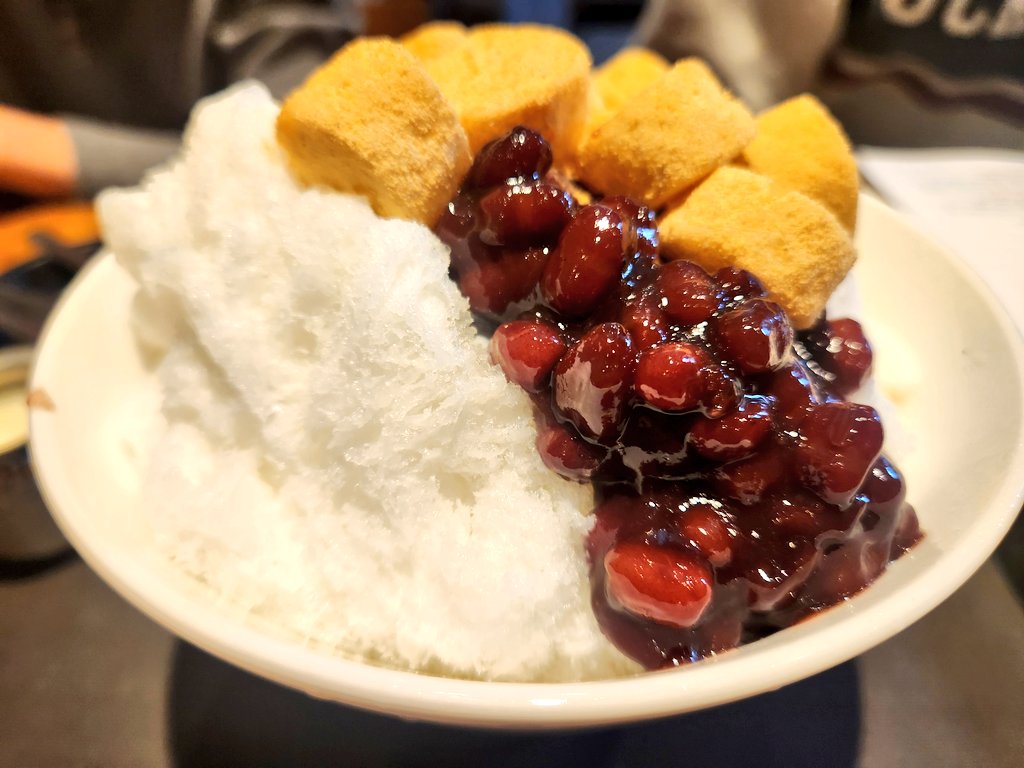 doryntory's tweet image. 올 여름 첫 팥빙수 개시!!
#투썸플레이스