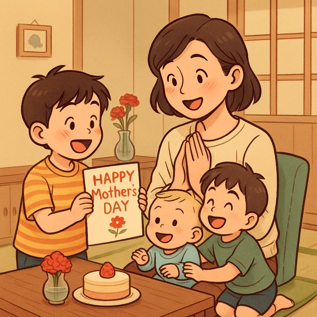 ikukyu_papi's tweet image. 【母の日】

今日は母の日

いつも思ってたけど、
「育児って、“1人”でやるもんじゃない」って本当だった。

育休取ってみて、
どれだけママがすごいか、身にしみてわかった半年。
母ちゃん、ありがとう。
そして世のすべてのママに、最大のリスペクトを。

#母の日 #育休パピー 
#1年育休で得たもの