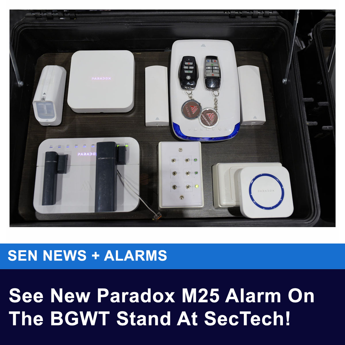 SecElecMag's tweet image. regonsite.eventsair.com/sectech-2025/r…
Don&apos;t miss the powerful new Paradox M25 alarm panel on the BGWT stand at SecTech Roadshow!
#sectech #sectechroadshow #event #security #alarm #cctv #accesscontrol #tech #securityelectronics