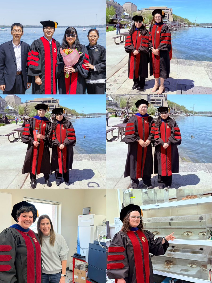 Lingjun Li Research Group (@liresearch) on Twitter photo Huge congrats to <a href="/UWMadison/">UW–Madison</a> #ClassOf2025 🎉🎉🎉 We're so proud to watch our amazing lab members walk the stage. Cheers to Drs. <a href="/ChemLauren/">Lauren Fields</a>, <a href="/HNMiles/">Hannah Miles</a>, Zexin Zhu, Malik Ebbini, Olga Riusech, and Zicong Wang for your hard work, big dreams, and bright futures ahead! 🍻🍻🎓🎓🍾🍾 Huge congrats to <a href="/UWMadison/">UW–Madison</a> #ClassOf2025 🎉🎉🎉 We're so proud to watch our amazing lab members walk the stage. Cheers to Drs. <a href="/ChemLauren/">Lauren Fields</a>, <a href="/HNMiles/">Hannah Miles</a>, Zexin Zhu, Malik Ebbini, Olga Riusech, and Zicong Wang for your hard work, big dreams, and bright futures ahead! 🍻🍻🎓🎓🍾🍾