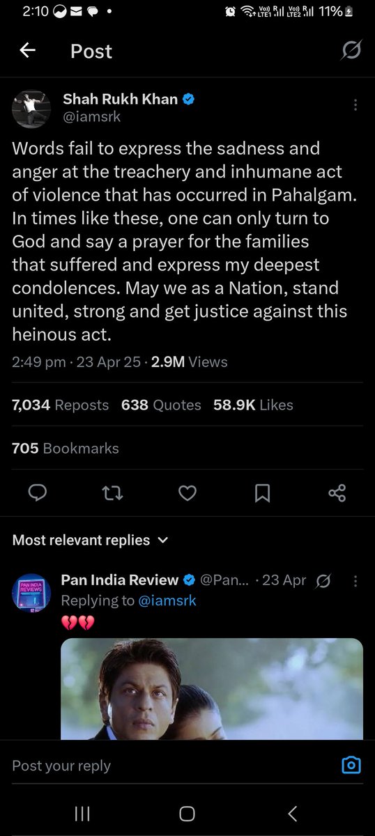 bpravati_deb's tweet photo. @SumitHansd Ye kya tere Baap ne likha phir? Godi media mat ban ja. Teri tarah nalla berozgaar nhi h wo k har ghanta teri tarah baith kar tweet karega. Aur usne kiya bhi tha. Badla bhi maanga tha https://t.co/wpixwniPXR