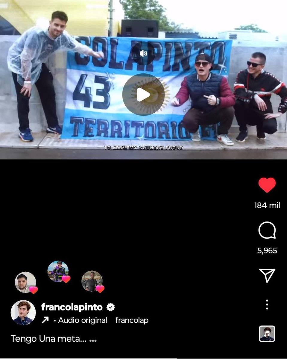 Diego Ulmer 🇾🇪 (@ulmer_diego) on Twitter photo No es para cualquiera salir en el video oficial de <a href="/FranColapinto/">Franco Colapinto</a> 🏁🇦🇷
<a href="/ChacaeSports/">Chacarita eSports</a> y <a href="/territoriof1/">TF1 eSports Argentina Team</a> presentes en la presentación de <a href="/AlpineF1Team/">BWT Alpine Formula One Team</a> 🏁🇾🇪 No es para cualquiera salir en el video oficial de <a href="/FranColapinto/">Franco Colapinto</a> 🏁🇦🇷
<a href="/ChacaeSports/">Chacarita eSports</a> y <a href="/territoriof1/">TF1 eSports Argentina Team</a> presentes en la presentación de <a href="/AlpineF1Team/">BWT Alpine Formula One Team</a> 🏁🇾🇪