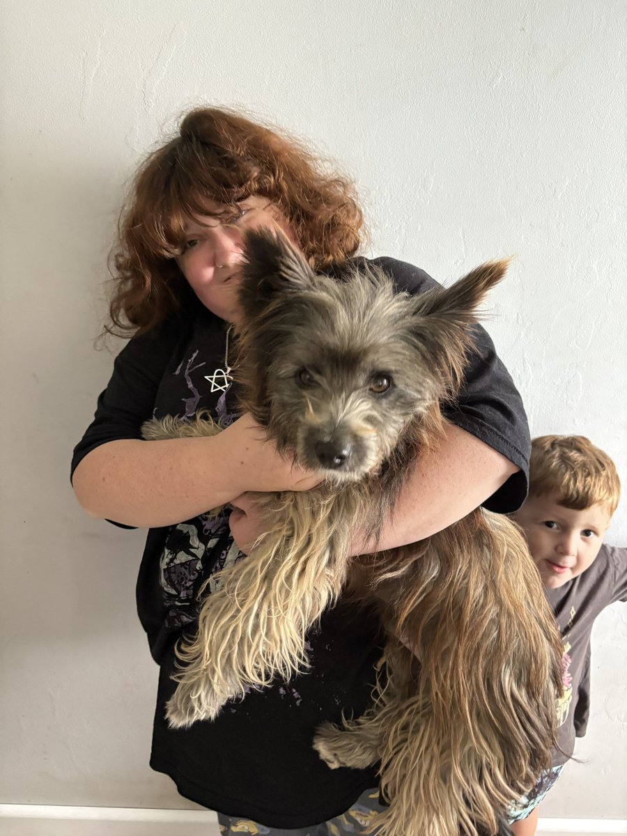 DUNNPIKER_'s tweet photo. Fur Mother’s Day with Mr Moo https://t.co/xZ5f1uqXxc