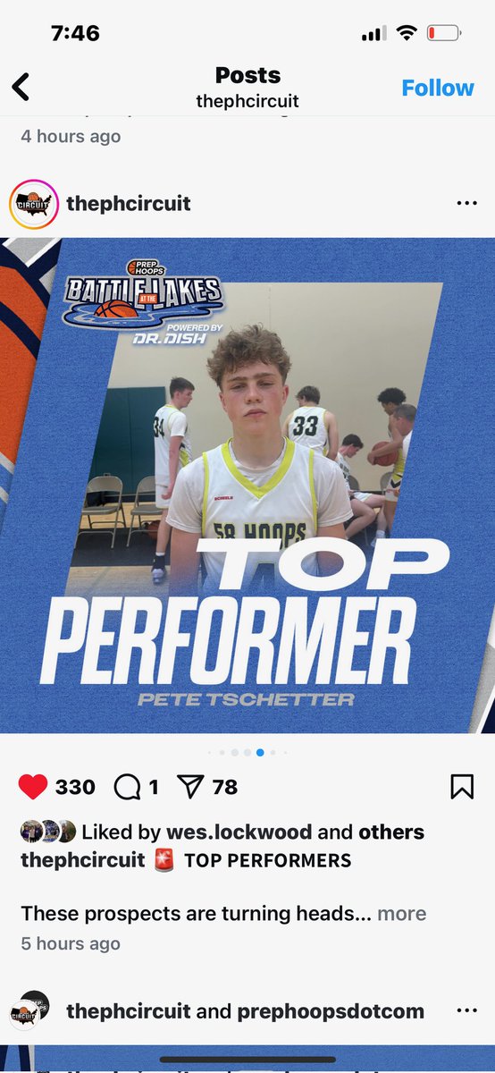 Ata Boy Pete!  Raining 3s!