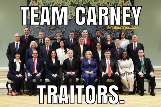 IT'S OFFICIAL - CANADA IS 100% CORRUPT

We all know Carney wasn't 'elected', he was 'selected', so why in the heck would they stop the fraud now before the house sits again?

1 VOTE IN TERREBONNE - AS FUCKING IF.

They aren't even trying to make it less obvious!

I DIDN'T TRULY