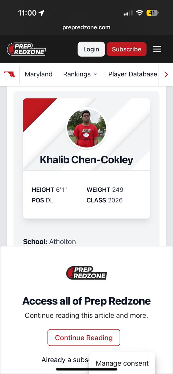 Khalib (@chenkhalib) on Twitter photo Blessed To Be Named a Top Performer In The MD JSDC <a href="/AtholtonFB/">Atholton HS Football</a> <a href="/CoachEWoodson/">Coach Woodson - Head Football Coach Atholton High</a> Blessed To Be Named a Top Performer In The MD JSDC <a href="/AtholtonFB/">Atholton HS Football</a> <a href="/CoachEWoodson/">Coach Woodson - Head Football Coach Atholton High</a>
