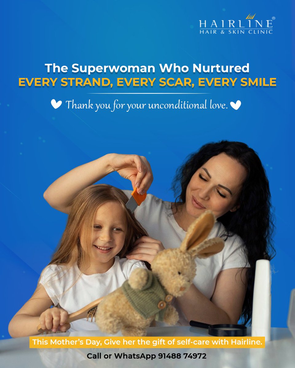 She’s the woman who nurtured every strand, soothed every scar, and never missed a moment to make you smile. This Mother’s Day, give her the care she so selflessly gave you. Book your mom a thoughtful gift of self-care at Hairline.