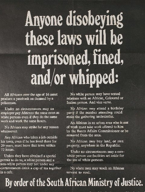 The Duke of #FreeState (@sirdavid_dashe) on Twitter photo <a href="/jemelehill/">Jemele Hill</a> Thank you, my beautiful sister . Here are other racists laws that were adopted during apartheid 👇🏽👇🏽💯 <a href="/jemelehill/">Jemele Hill</a> Thank you, my beautiful sister . Here are other racists laws that were adopted during apartheid 👇🏽👇🏽💯