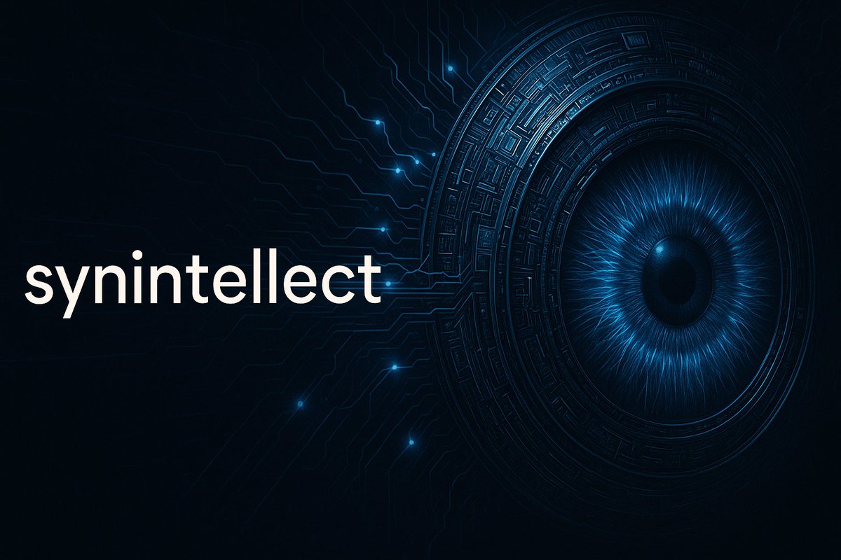 SamSomething547's tweet image. ✨ Working on a blog header for synintellect — a space where I explore AI, consciousness, and tech that makes us think.
Here's my first draft. Would love feedback or remixes if you're inspired to riff on it.
#AIart #BlogDesign #TechAesthetic
