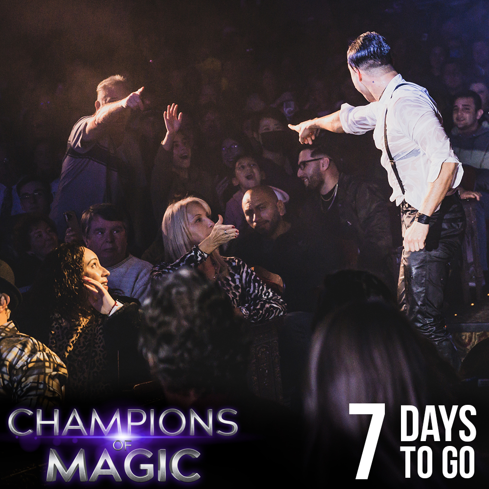 Champions Of Magic arrives at the First Interstate Center for the Arts one week from today! Don’t miss this team of 4 world class illusionists with a performance that takes place all around the theatre, so every seat is a great view! ✨
