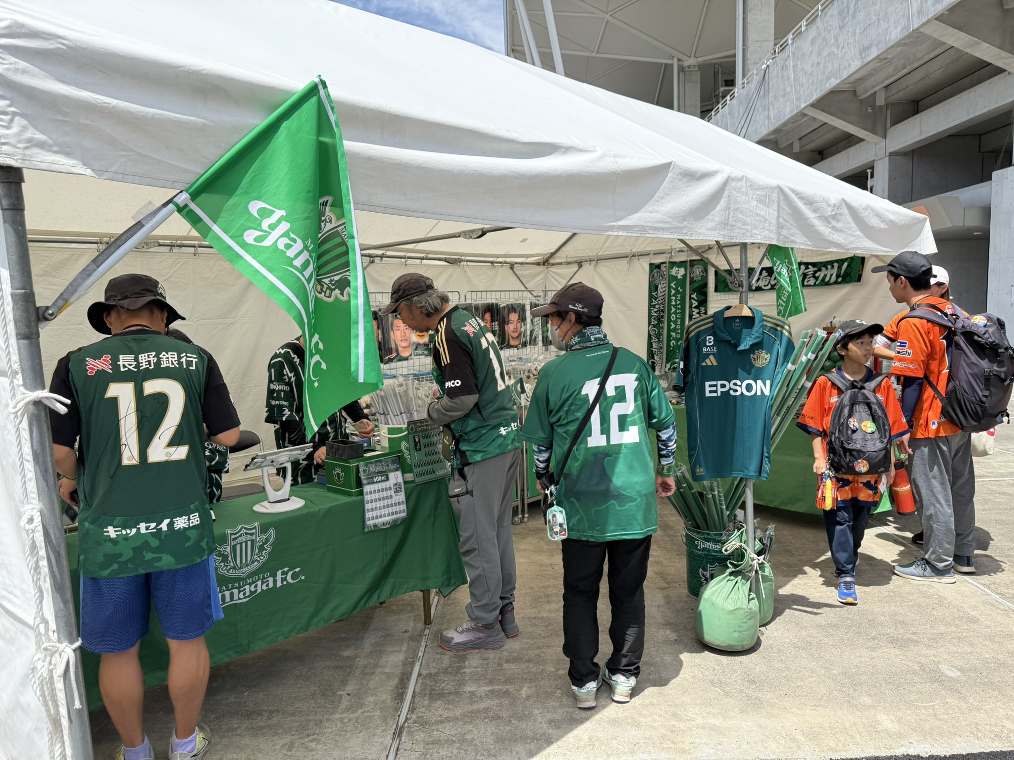 1/10（月・祝）2022松本山雅FC新体制発表会 グッズ販売の
