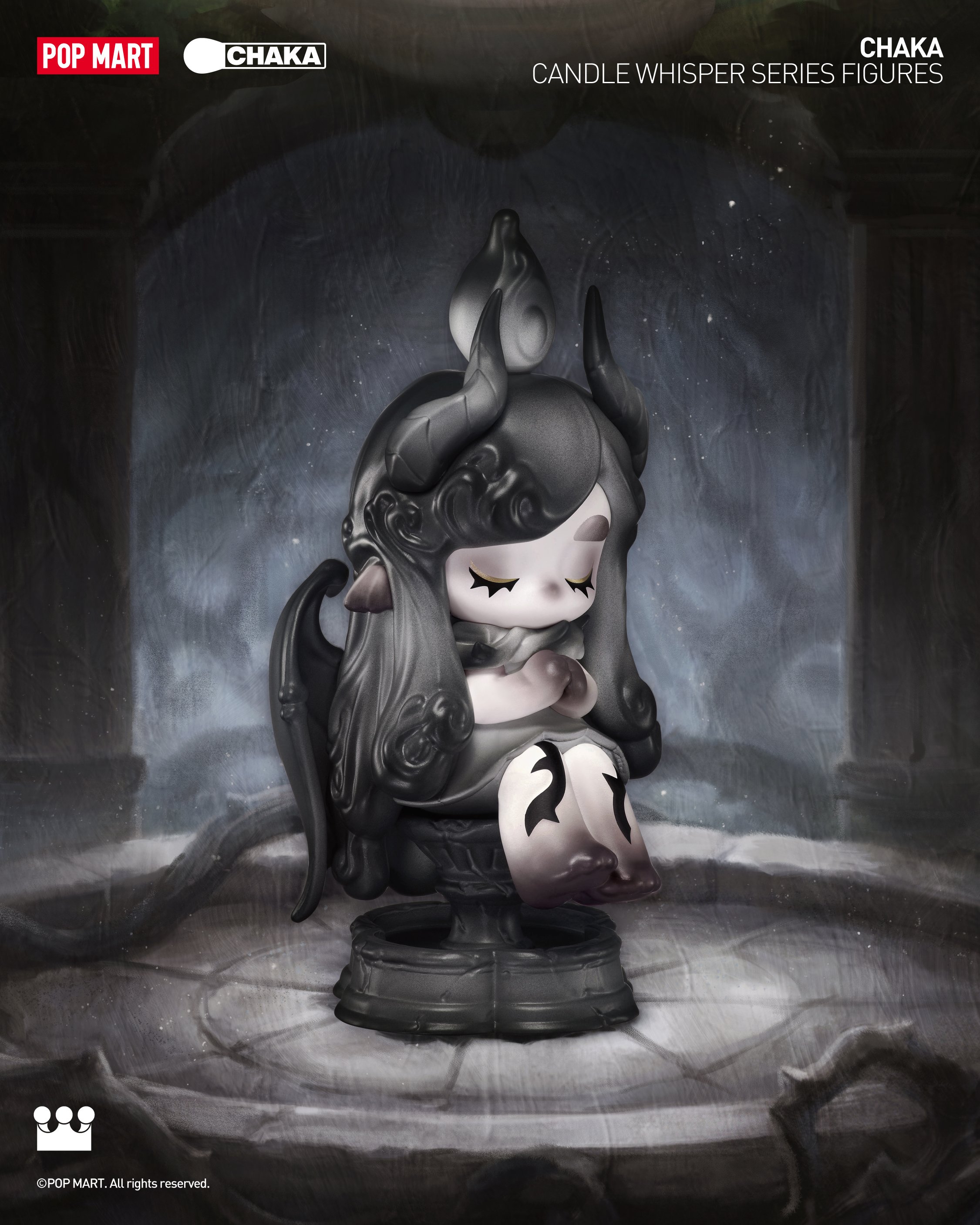 POPMART CHAKA Candle Whisper シリーズ POP NOW:CHAKA Candle Whisper Series Figures - POP MART
