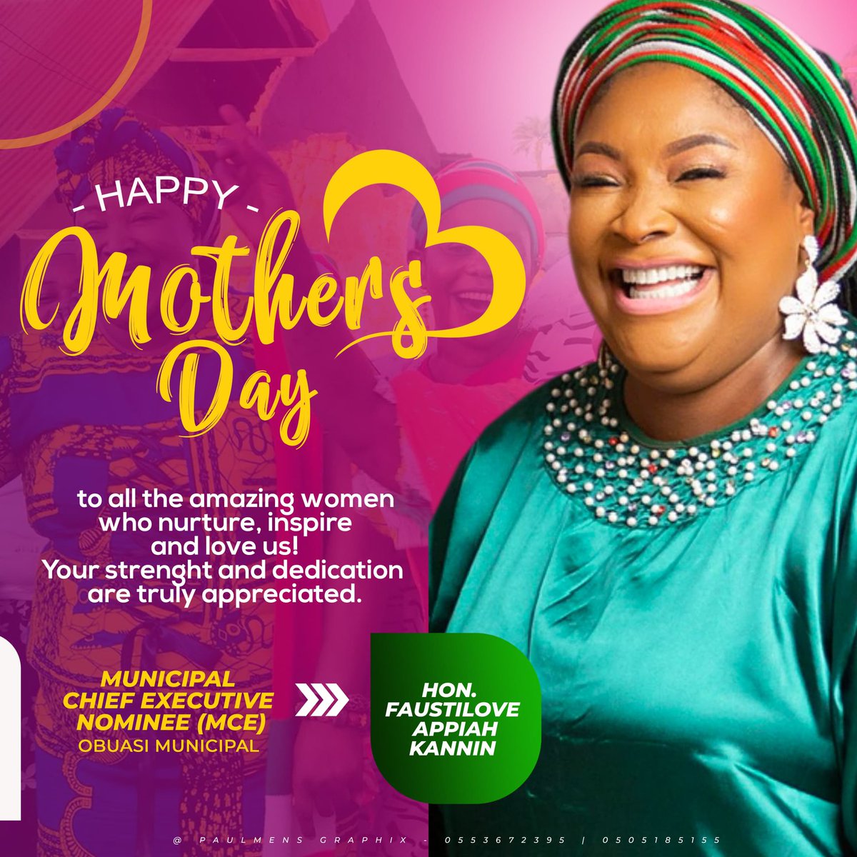 Happy Mother's Day to every mother and mother figure in the world !