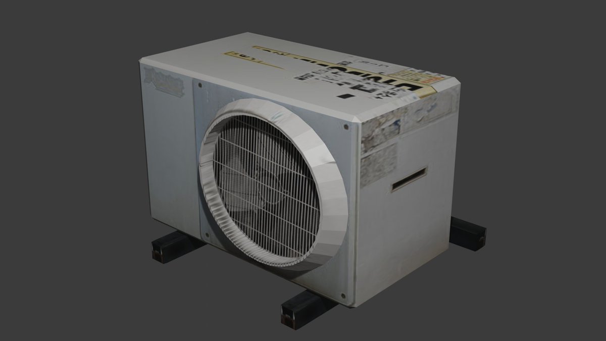 k4chalov's tweet image. day 2
made 3d air conditioning
looking cold #100daysofblender