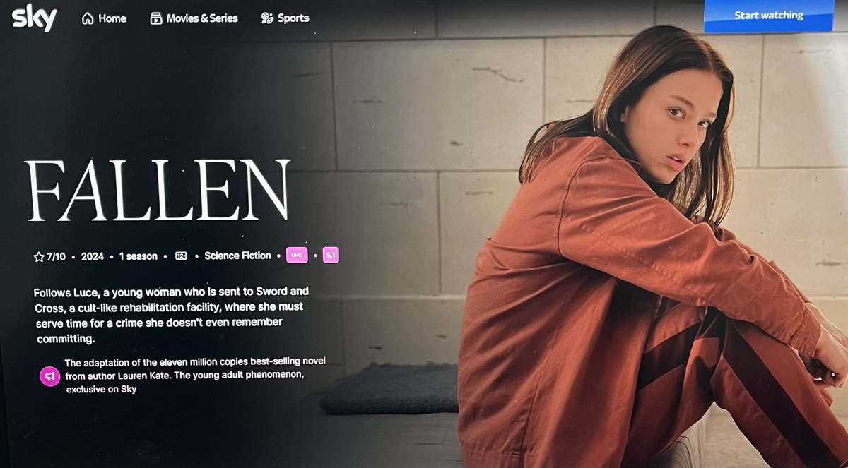 Roland Moore (@rolandmooretv) on Twitter photo FALLEN the supernatural drama that I adapted with ā¦<a href="/Paterson_R/">Rachel Paterson</a>ā© from the best selling book by Lauren Kate is currently available to watch around the world, including US, Canada, Switzerland, Germany, Brazil, Spain and Austria! FALLEN the supernatural drama that I adapted with ā¦<a href="/Paterson_R/">Rachel Paterson</a>ā© from the best selling book by Lauren Kate is currently available to watch around the world, including US, Canada, Switzerland, Germany, Brazil, Spain and Austria!