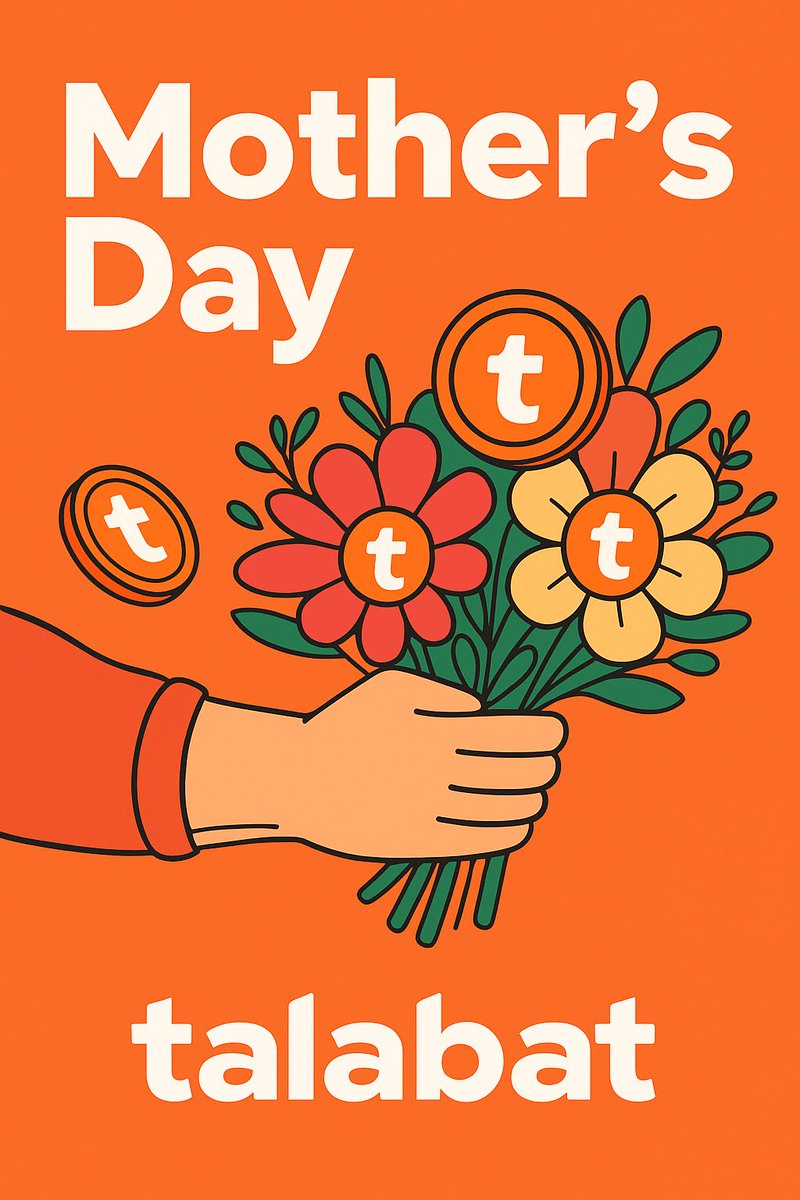 talabatcoin's tweet photo. This Mother’s Day, we’re wrapping our gratitude in a bouquet of love and a touch of crypto!
Because nothing says ‘thank you’ like flowers… and a little Talabat Coin magic.
Happy Mother’s Day to all the amazing moms!
#MothersDay #TalabatCoin #CryptoLove #ThankYouMom https://t.co/uiIgmLE66b
