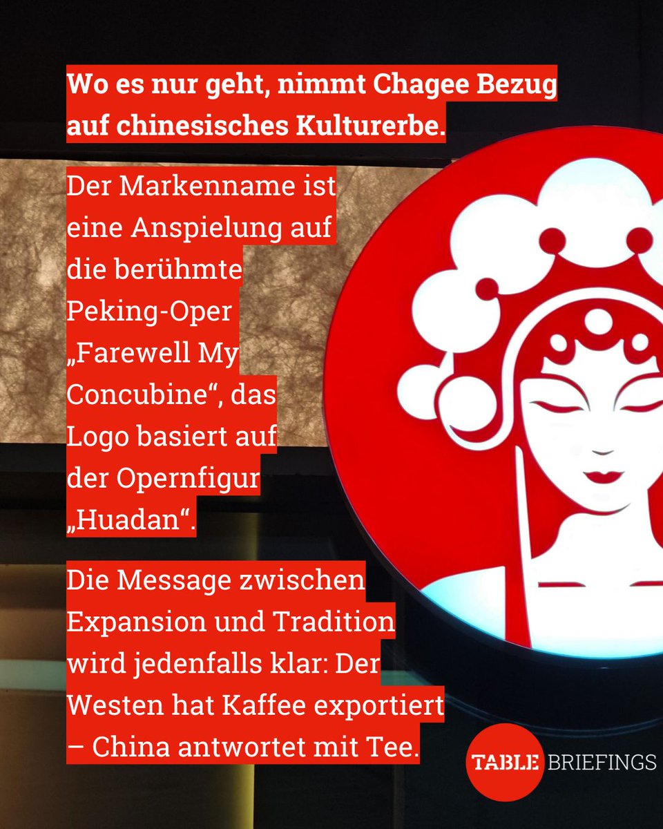 Table.Briefings (@tablebriefings) on Twitter photo Kommt das neue Starbucks aus China?
Die chinesische Teehaus-Kette Chagee will Kulturerbe neu erfinden – und Milchtee weltweit zum To-Go-Getränk erster Wahl machen.
Wie Chagee seine Vormachtstellung ausbauen und behaupten will, hat <a href="/FPeltsch/">Fabian Peltsch</a> analysiert 👉 buff.ly/3iFsCm7 Kommt das neue Starbucks aus China?
Die chinesische Teehaus-Kette Chagee will Kulturerbe neu erfinden – und Milchtee weltweit zum To-Go-Getränk erster Wahl machen.
Wie Chagee seine Vormachtstellung ausbauen und behaupten will, hat <a href="/FPeltsch/">Fabian Peltsch</a> analysiert 👉 buff.ly/3iFsCm7