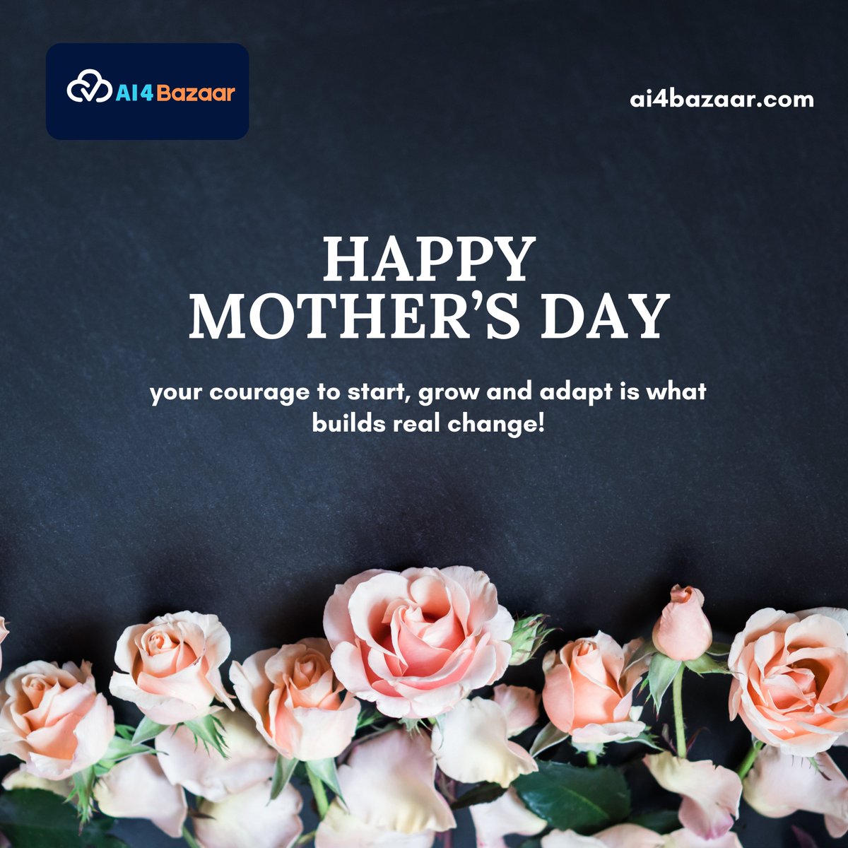AI_4_Bazaar's tweet image. Happy Mother&apos;s Day
Your Courage to start, grow and adapt is what builds real change!

#mothersday ##happymothersday #ai4bazaar