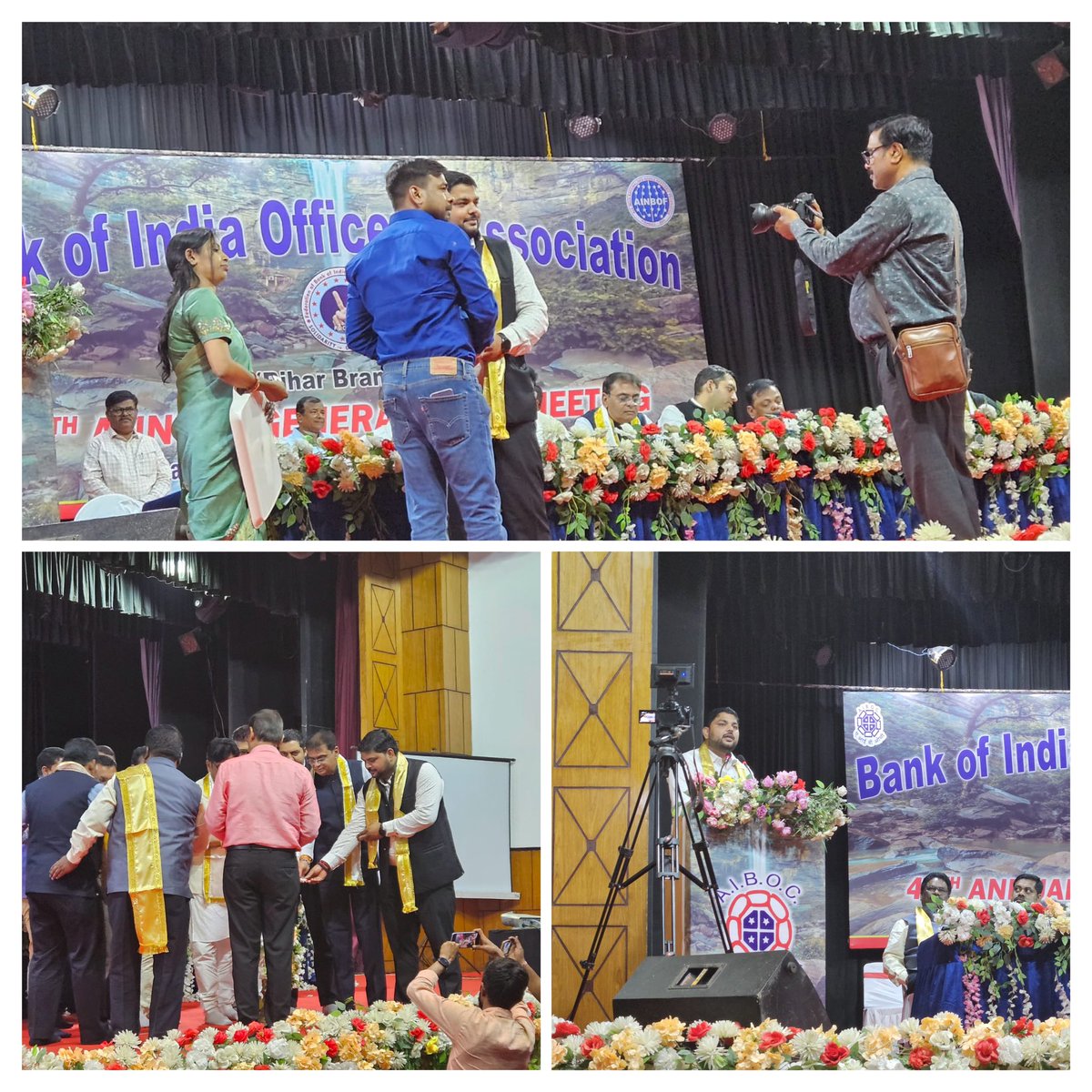 BOIOA_UP_UTT_MediaCell (@boioamediauputt) on Twitter photo Some glimpses from the 46th Annual General Body Meeting held today in Patna. All top leaders of BOIOA graced this grand event with their esteemed presence #aiboc #Fboioa Some glimpses from the 46th Annual General Body Meeting held today in Patna. All top leaders of BOIOA graced this grand event with their esteemed presence #aiboc #Fboioa