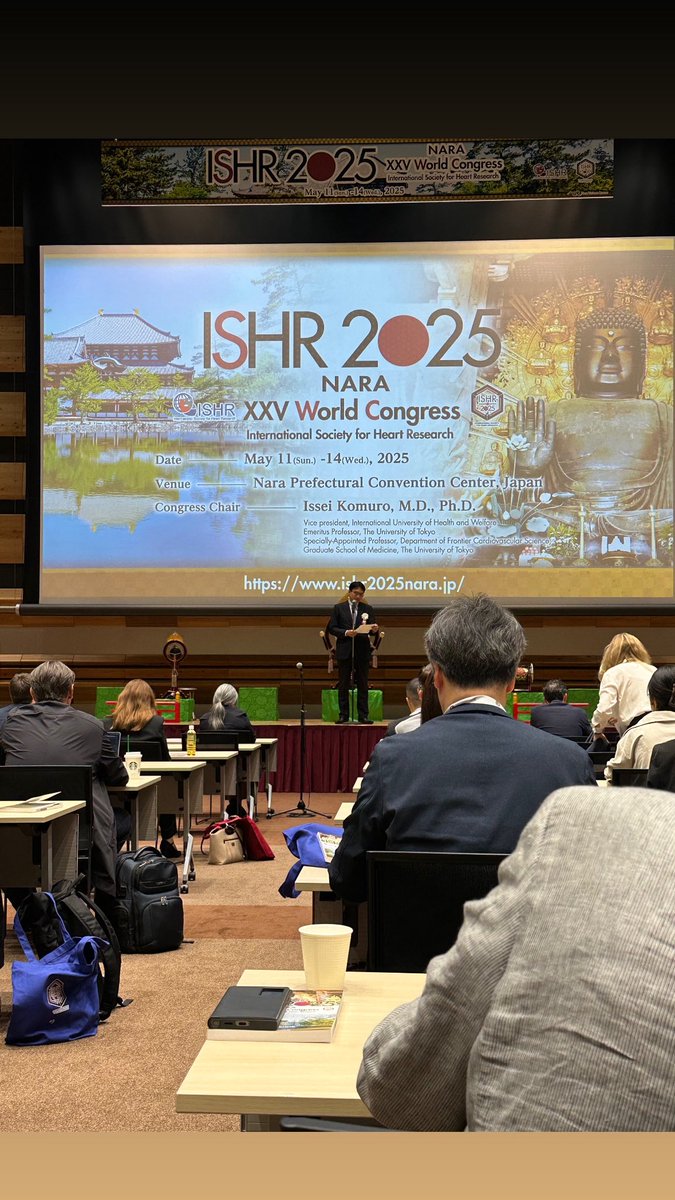 Jonathan Lambert (@sweetwaterbeat) on Twitter photo The ISHR world congress in Nara Japan got off to a fantastic start with terrific talks from the speakers of the <a href="/ISHR_ECI/">ISHR International ECI Committee</a> symposia this morning and now the world congress is underway! The ISHR world congress in Nara Japan got off to a fantastic start with terrific talks from the speakers of the <a href="/ISHR_ECI/">ISHR International ECI Committee</a> symposia this morning and now the world congress is underway!