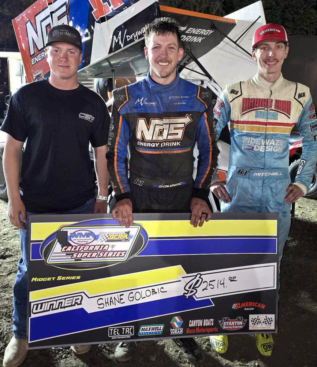 SHANE GOLOBIC WINS WMR/BCRA SUPER SERIES GRAUNSTADT MEMORIAL FOR $5,414 PAYDAY

shorttracklive.com/dirt-open-whee…