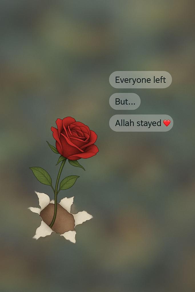 But Allah stayed