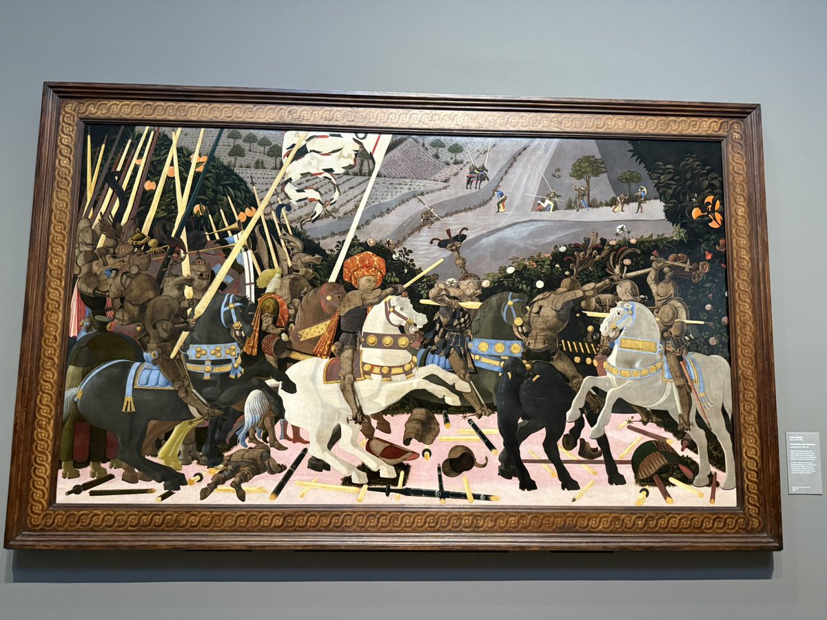 misterjchen's tweet photo. Several showstopper rooms - Piero (66), Rembrandt (22), and perhaps my favourite - Uccello, Botticelli, and Pesellino!! (62) https://t.co/G2rm864iPM