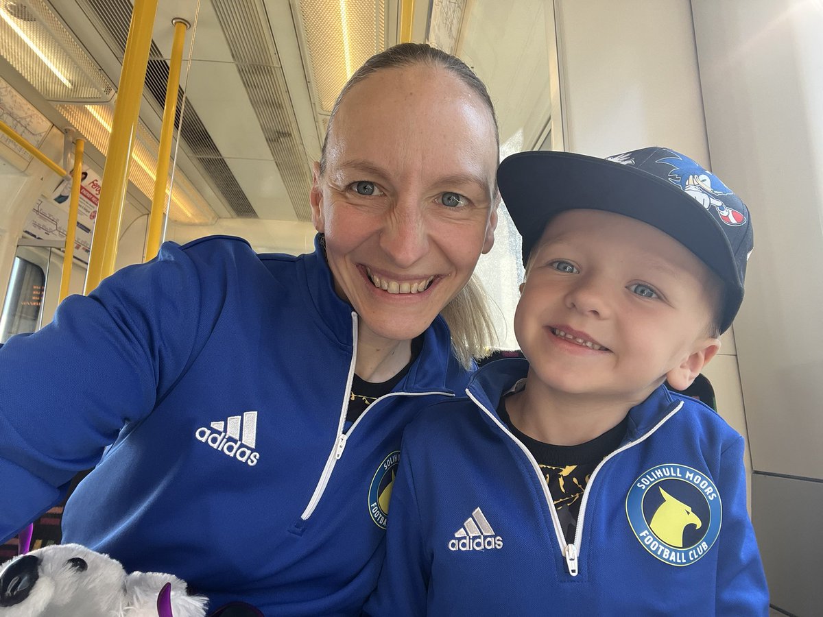 Heather Martin-Dye (@heathermartind2) on Twitter photo Off to Wembley for a less stressful non-league finals day as neutrals this year!! 💛💙⚽️<a href="/SolihullMoors/">Solihull Moors FC</a> Off to Wembley for a less stressful non-league finals day as neutrals this year!! 💛💙⚽️<a href="/SolihullMoors/">Solihull Moors FC</a>