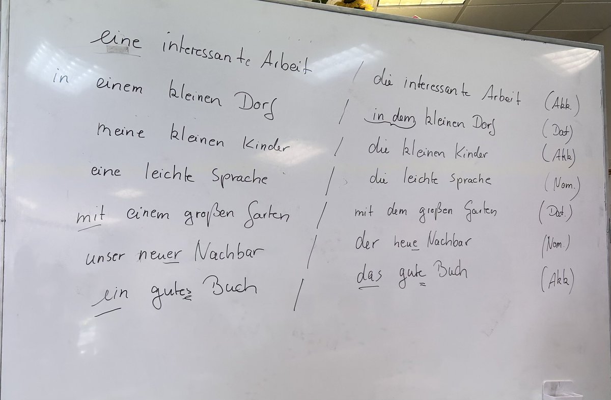 malathi_sateesh's tweet photo. Adjektiv #Deutschlernen #learnGerman https://t.co/s8qaIzK7Lo