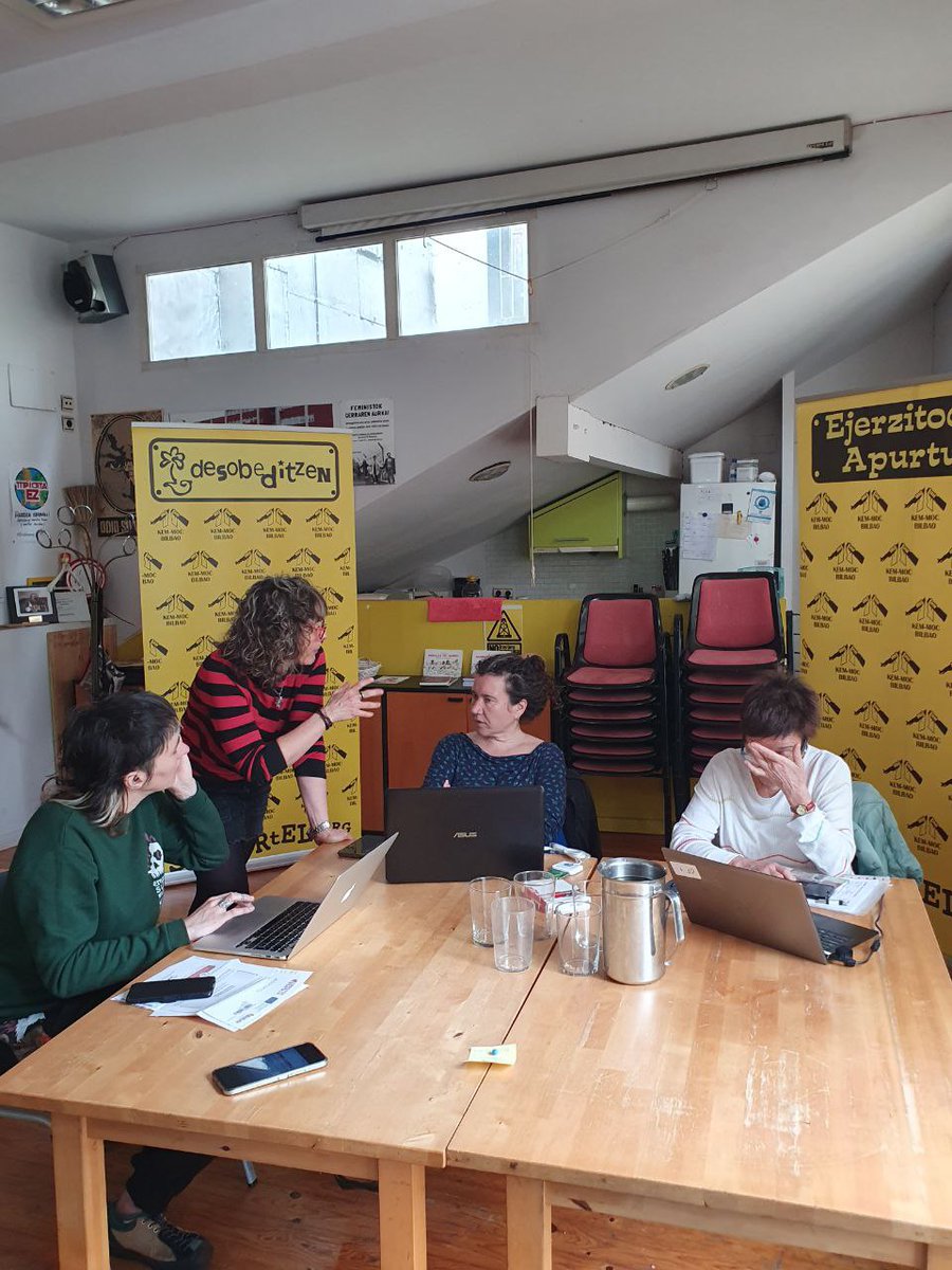 🟨⬛️🟨 Realizamos en grupo #ObjeciónFiscal al gasto militar en la declaración de renta, desviando la parte  destinada a gasto militar hacía proyectos sociales; contamos con técnicas que nos ayudan con las dudas que podemos tener en nuestra declaración.
 Eragozpenfiskala.org