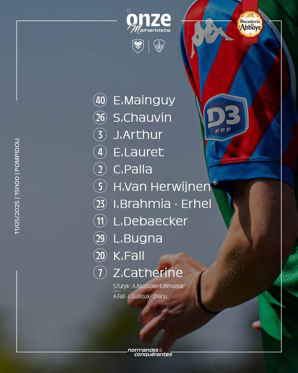 Les 11 caennaises qui débuteront 🏁

#SMCaen #TeamSMC