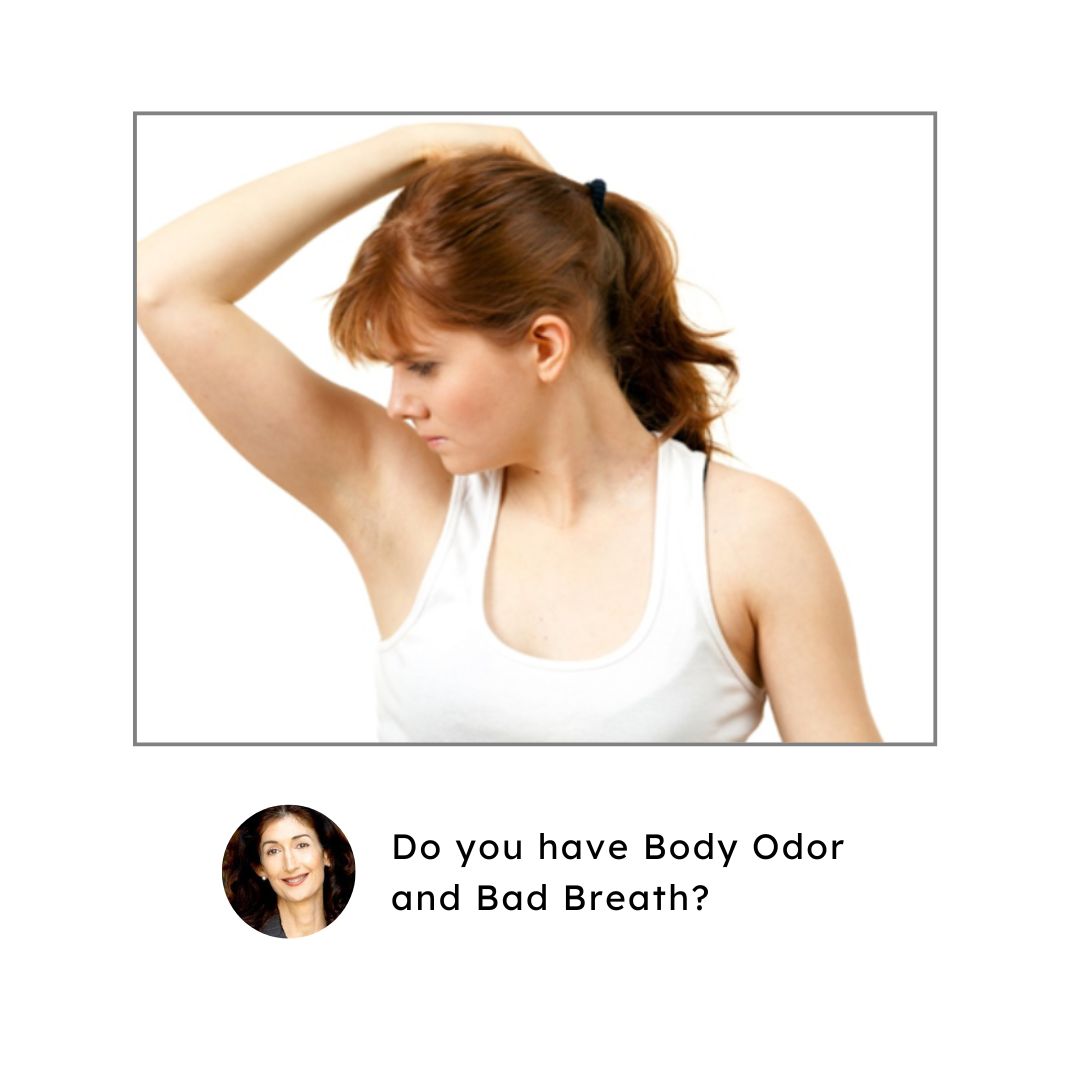 Do you have Body Odor and Bad Breath? Heavy Metals in your body cause these unpleasant odors. We suggest that you start taking Organic Sulfur, and Optimized Probiotic that help with inflammation that causes these odors.
#bodyodor