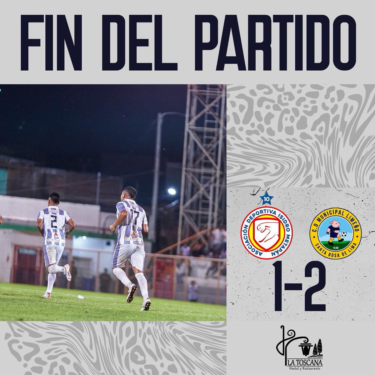 Termina el partido y nuestra participación en el
@Clausura2025.

Gracias por habernos acompañado durante todo el clausura, estamos convencidos de que regresaremos más fuertes.👊

#ADIMetapán🐆