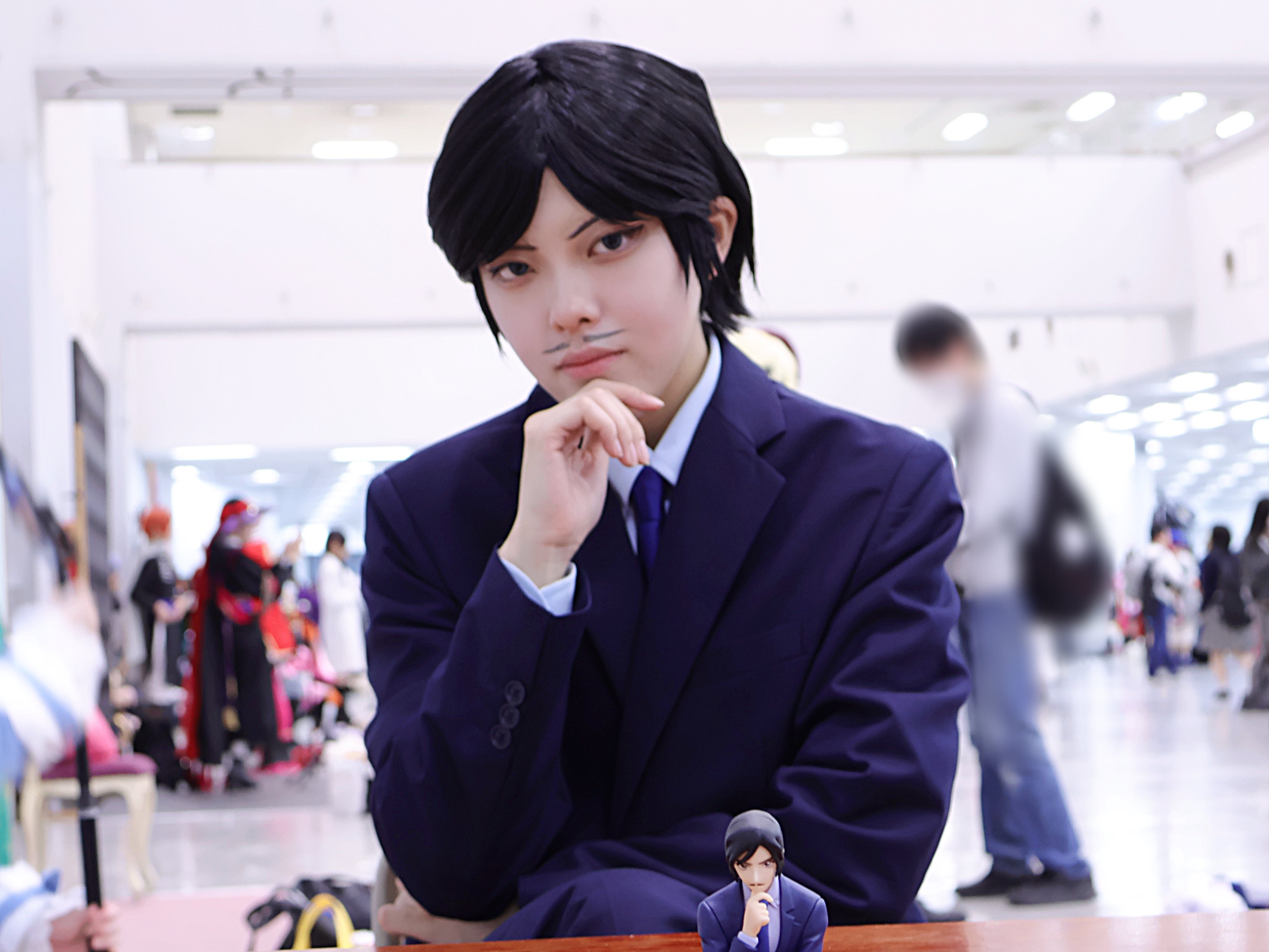コナン 諸伏高明 ウィッグ コスプレ - メルカリ