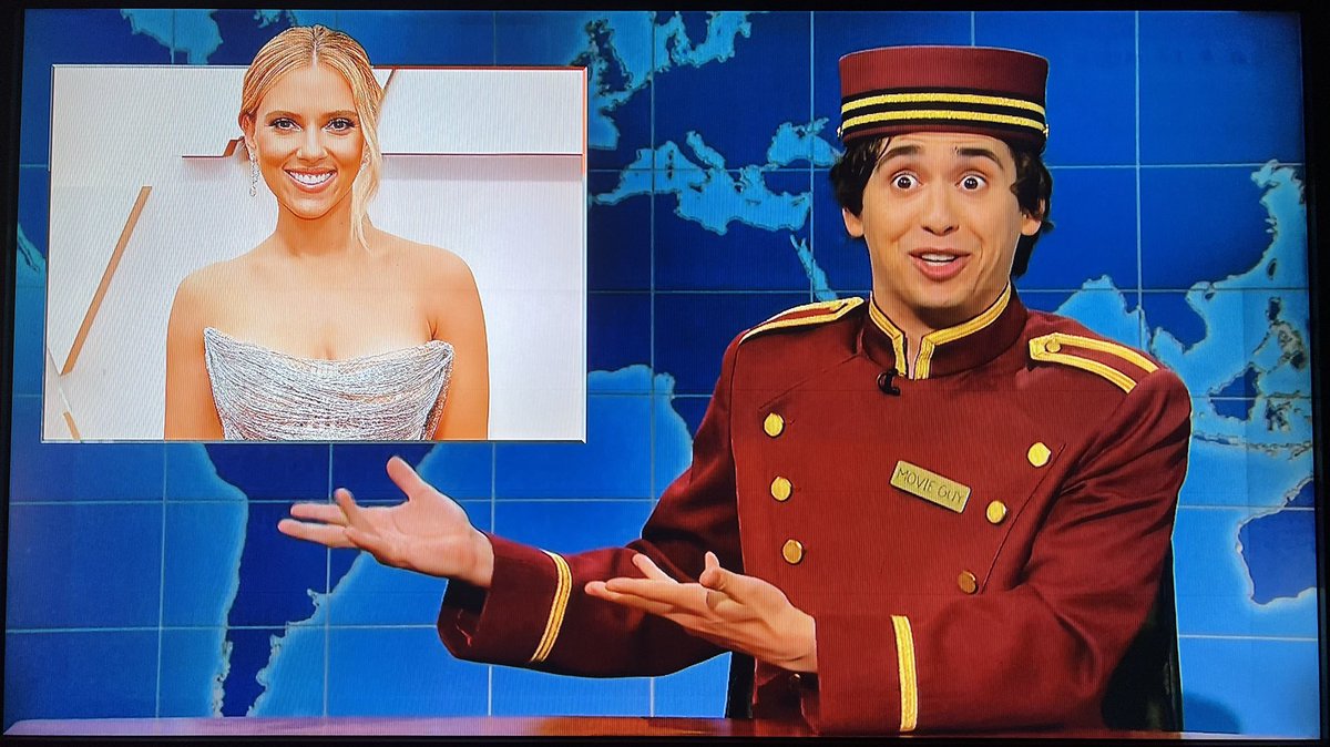 withonea's tweet photo. You Know Her, โ Carly So Handsome โ frum The Abengers ! ๐คฃ #SNL #SNL50 #TheMovieGuy https://t.co/1IapNEmseR