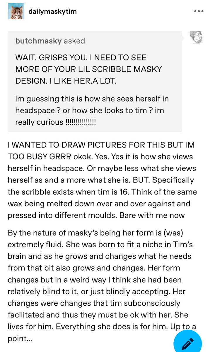 timmaskydaily's tweet image. Chat am I crazy