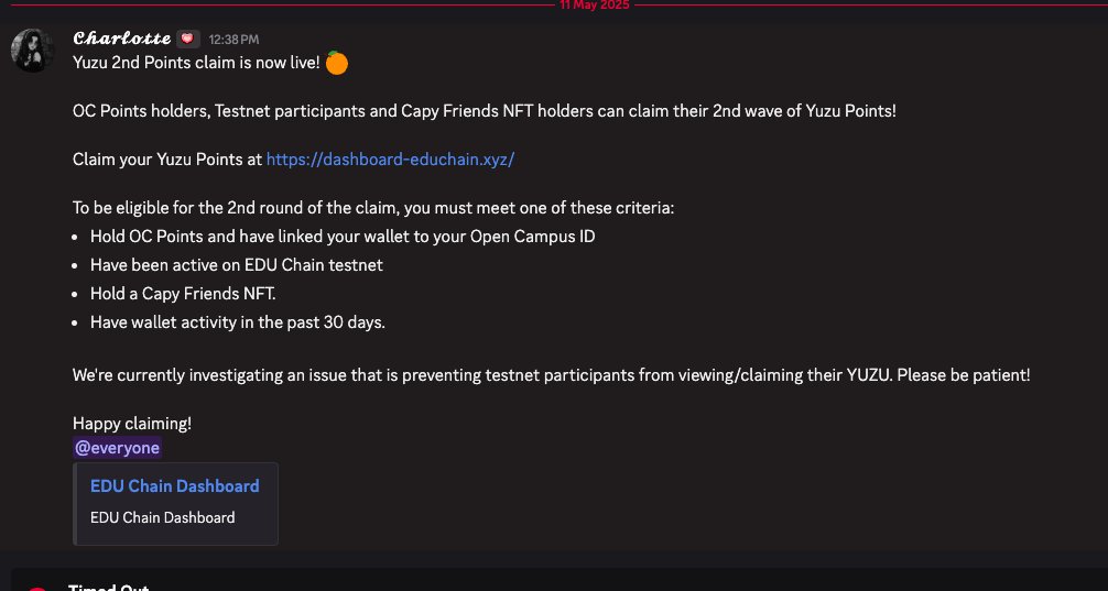 Will Fan๐ (@hellowillfan) on Twitter photo <a href="/opencampus_xyz/">Open Campus</a> โ๏ธโ๏ธโ๏ธ
Do not engage with this post.
Seems like our mod was hacked, working on fixing this. <a href="/opencampus_xyz/">Open Campus</a> โ๏ธโ๏ธโ๏ธ
Do not engage with this post.
Seems like our mod was hacked, working on fixing this.