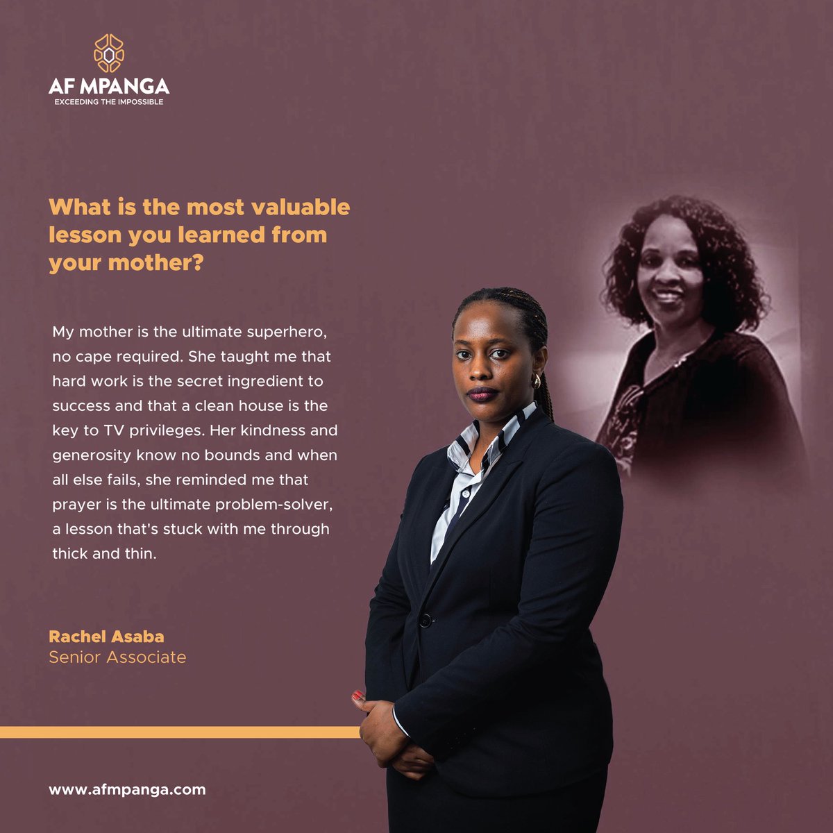 AFMpangaUG's tweet photo. This Mother’s Day, our AFM team shared what makes their mothers uniquely special, because despite not being the same, they will always be unforgettable.
#HappyMothersDay #MothersofStrength #AFMpanga https://t.co/UPEOphavaX