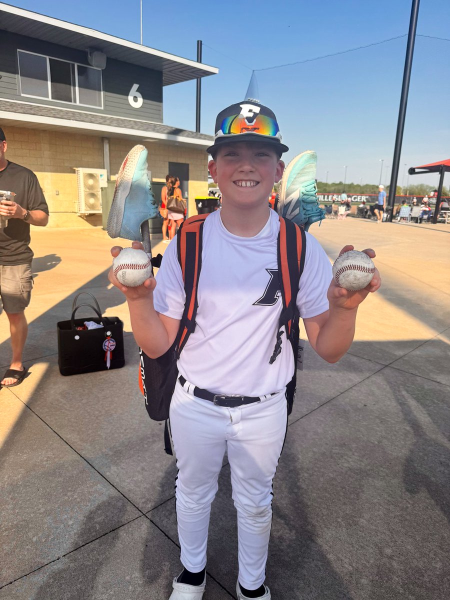 My guy had himself a day today! Went 4-6 with 3HR 7RBI against strong AA competition. So proud of his growth!