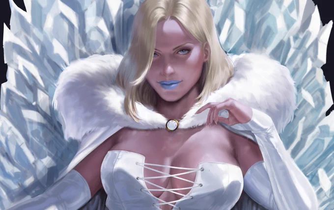 rivals made me draw emma frost 