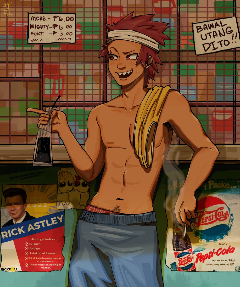 tambay sa kanto #kirishima #mha