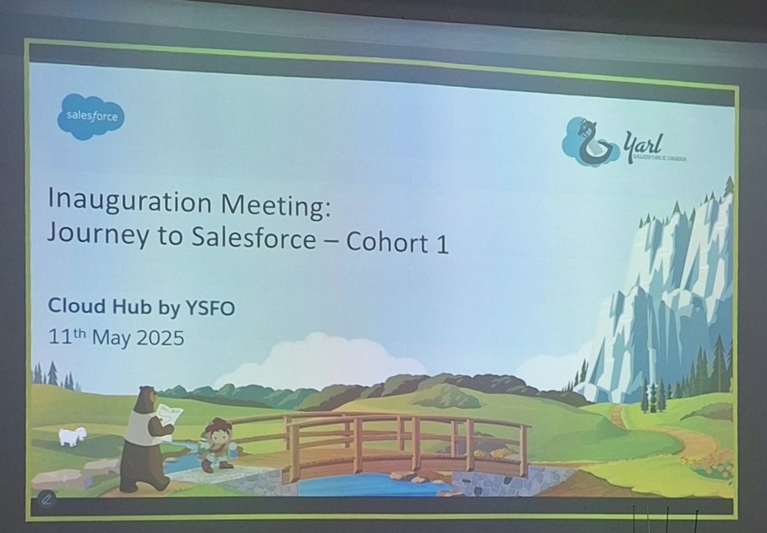 Raguljaan's tweet image. Excited to Start my Salesforce Journey.

I&apos;m very happy that I have been selected for the Journey2Salesforce program.Opportunity for individuals to start their Salesforce careers through structured learning
Salesforce
#Salesforce
#YarlSFO
#Journey2Salesforce
#SalesforceSaturday