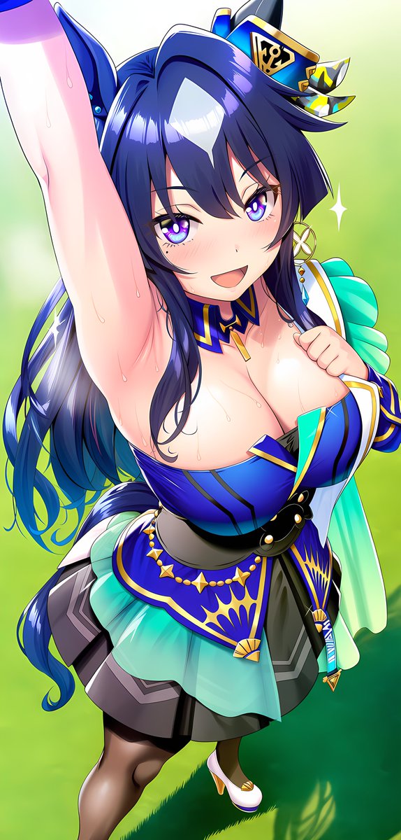 念願の実装おめでとう！🎉

勝負服/#ヴィルシーナ #ウマ娘