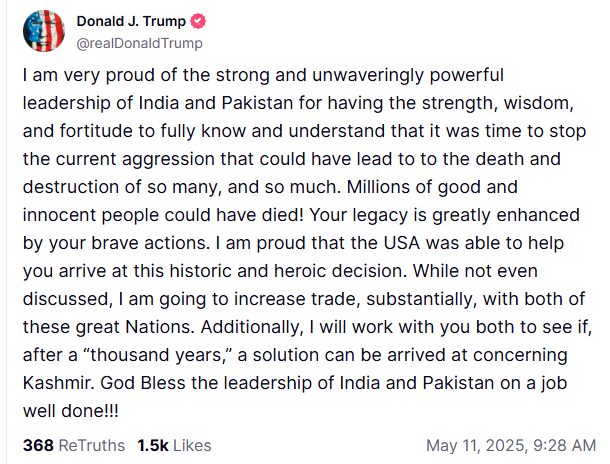 DeepikaPNath's tweet photo. For decades, India firmly held that Kashmir is a bilateral issue &amp; no space for third party mediation. With Trump offering to mediate, we have inadvertently internationalized the Kashmir issue. A diplomatic embarrassment? Our consistent policy is going for a toss. https://t.co/1m5G1CskIF