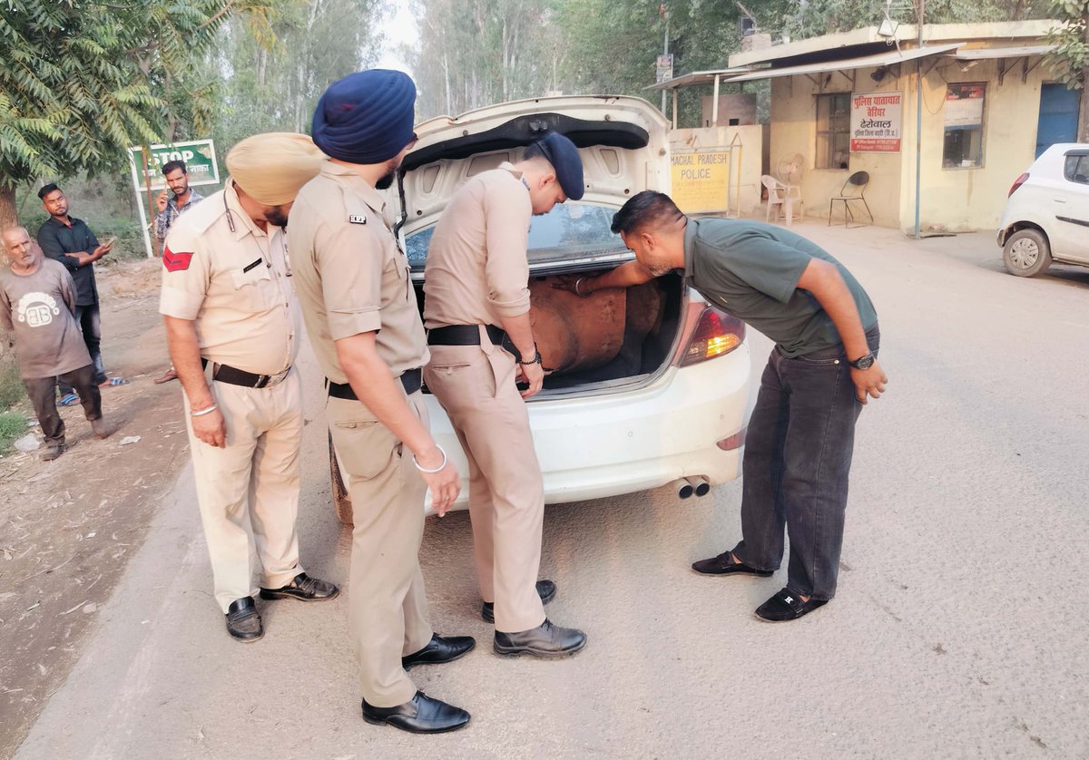 Baddi Police tweet media