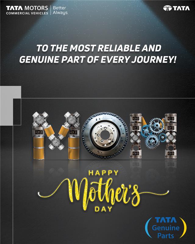 TataKenya_'s tweet photo. Tough, reliable, and always there when you need them. 
#HappyMothersDay 

#Genuine #Reliable #TataGenuineParts
#TataMotorsCommercialVehicles #TataMotorTrucks #TataMotorsKenya #BetterAlways https://t.co/ZwjQS8xqMh