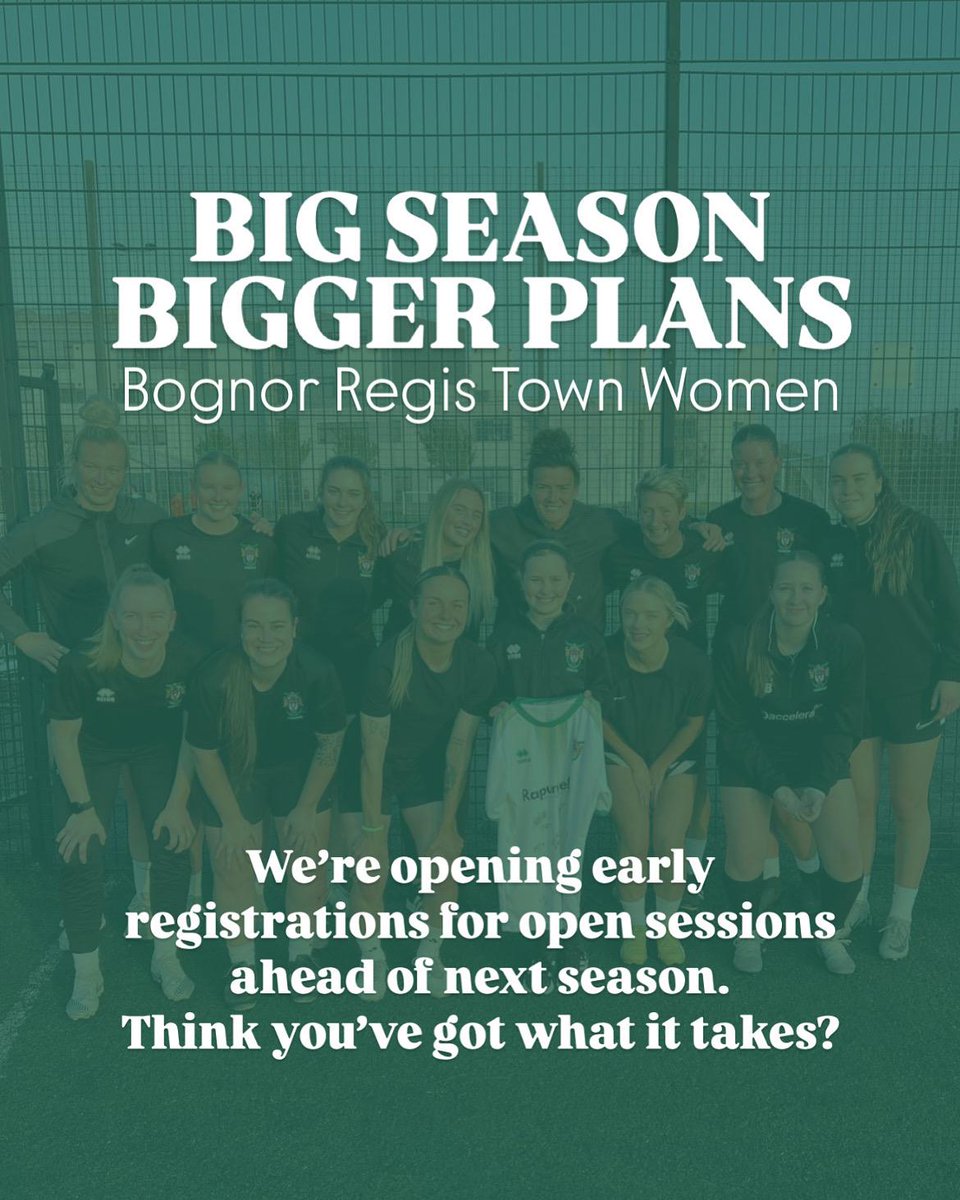 rockettes_wfc's tweet image. We’ve opened up registrations ahead of our upcoming open sessions for the 2025/26 season:

🗓️Tuesday 3rd June &amp;amp; Tuesday 10th June
🕖7:30pm – 9:00pm
📍The Arena,
Westloats Lane
Bognor Regis
PO21 5JD.

Interested?  Players should sign up here: surveymonkey.com/r/5ZJ5YBH