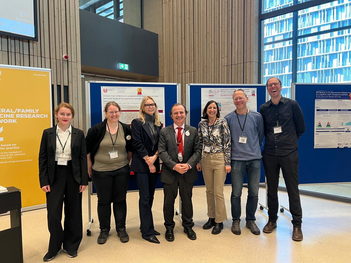 PilarAstier's tweet photo. @EQuiP_Quality @ARochfort @WoncaEurope @CalidadAsistenc @EGPRN @eyfdm @ISQua @javierpadillab @josep_vilaseca @vivimbmd @ShVinker @sanoysalvoblog @semfyc_int Posters' Awards @EQuiP_Quality #EquipLinz:
1st Award๐
University of Bremmen. Managing Antibiotics for Urinary Tract Infections
2nd Award ๐
Eurodata Research Group, @WoncaEurope on #LongCovid
3rd Award ๐
Bert Vaes University of Leuven, Population Management Dashboard.
๐๐๐๐๐ https://t.co/vxD03miBsI